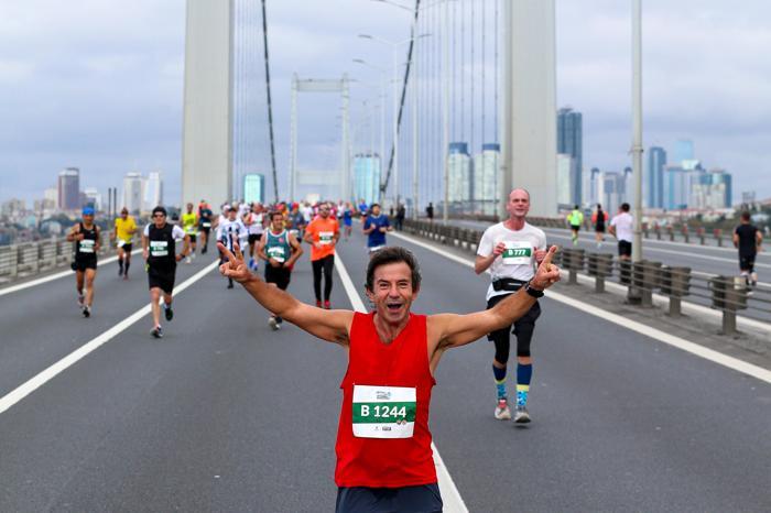 Fotoğraflarla 42. İstanbul Maratonu