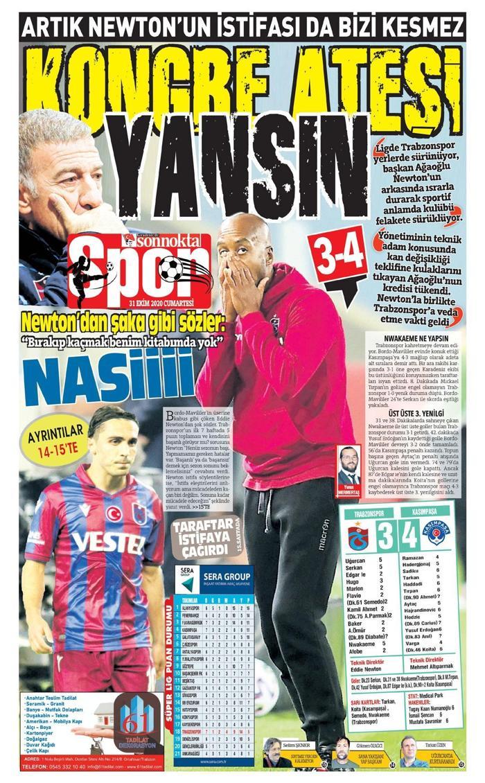 Trabzon yerel gazeteleri Ahmet Ağaoğlunu topa tuttu