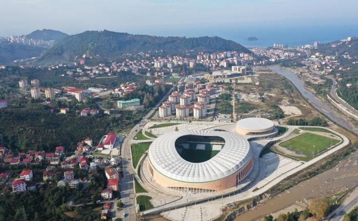 Giresunda muhteşem bir stadyum: Çotanak Stadı