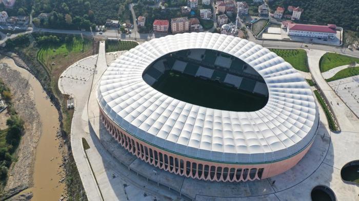 Giresunda muhteşem bir stadyum: Çotanak Stadı