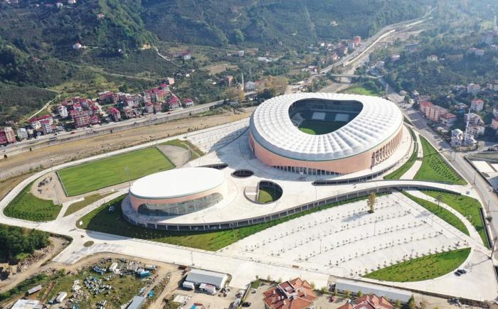 Giresunda muhteşem bir stadyum: Çotanak Stadı
