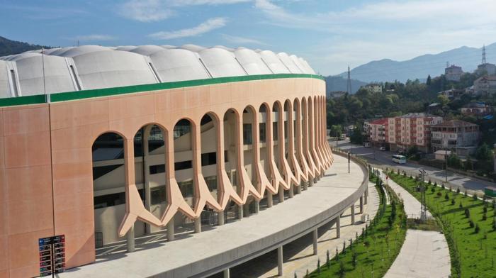Giresunda muhteşem bir stadyum: Çotanak Stadı