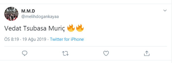 Vedat Muriç attı, Fenerbahçe taraftarı çıldırdı