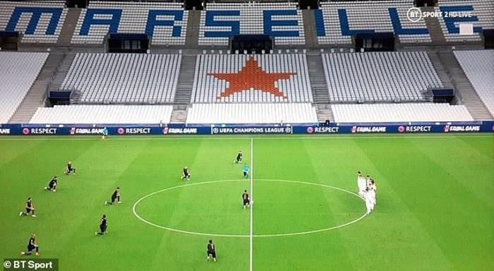 Manchester City maçı öncesi Marsilyadan ırkçılığa karşı skandal tavır