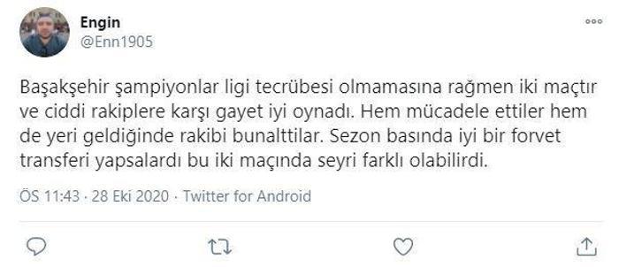 Şampiyonlar Liginde Başakşehir, PSGye zor anlar yaşattı... Sosyal medyadan büyük övgü