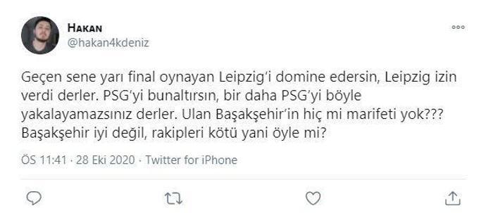 Şampiyonlar Liginde Başakşehir, PSGye zor anlar yaşattı... Sosyal medyadan büyük övgü