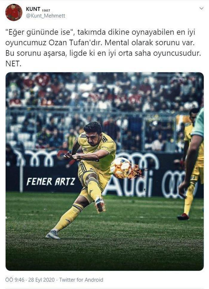 Ozan Tufan sosyal medyayı salladı: Pogba kramponlarını taşısın
