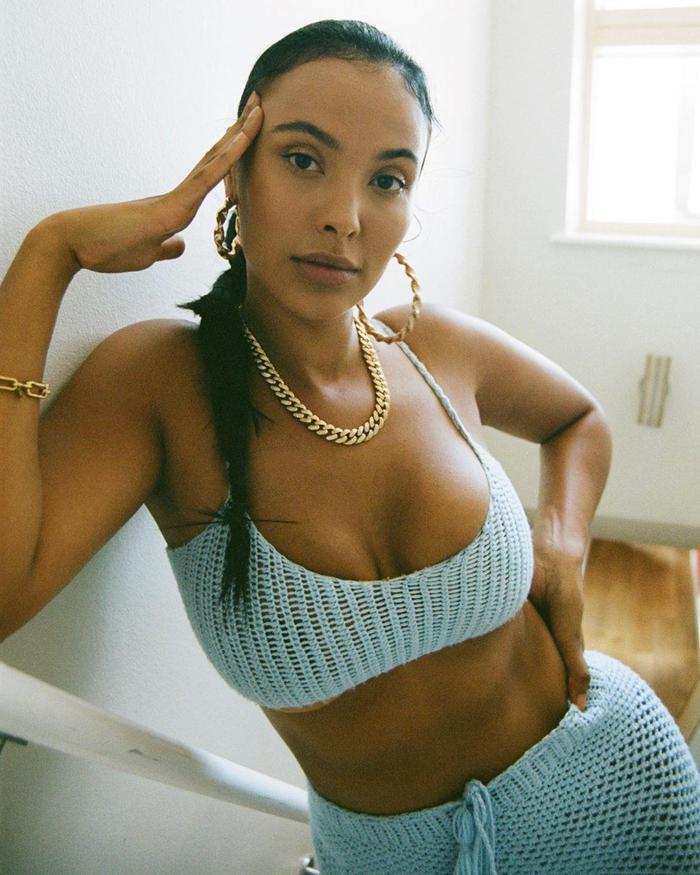 Galatasaray - Rangers öncesi ortalığı karıştıran kadın: Maya Jama