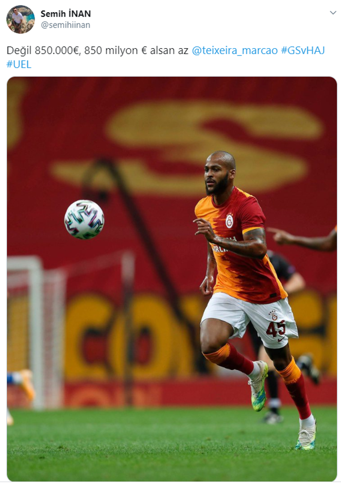 Galatasarayda Marcao fırtınası En az 50 milyon euro