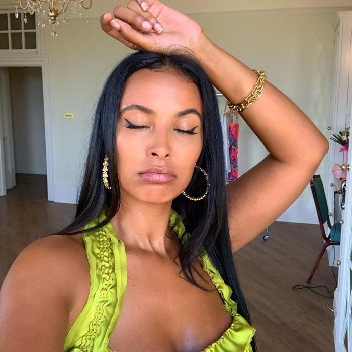 Galatasaray - Rangers öncesi ortalığı karıştıran kadın: Maya Jama