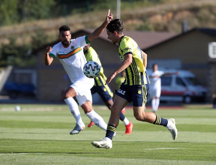 Fenerbahçede Mert Hakan Yandaş korkuttu (ÖZET) Fenerbahçe - Alanyaspor