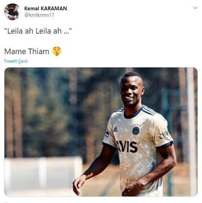 Mame Thiam hat-trick yaptı, Fenerbahçe taraftarı mest oldu