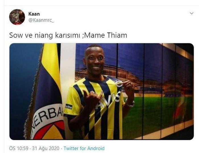 Mame Thiam hat-trick yaptı, Fenerbahçe taraftarı mest oldu