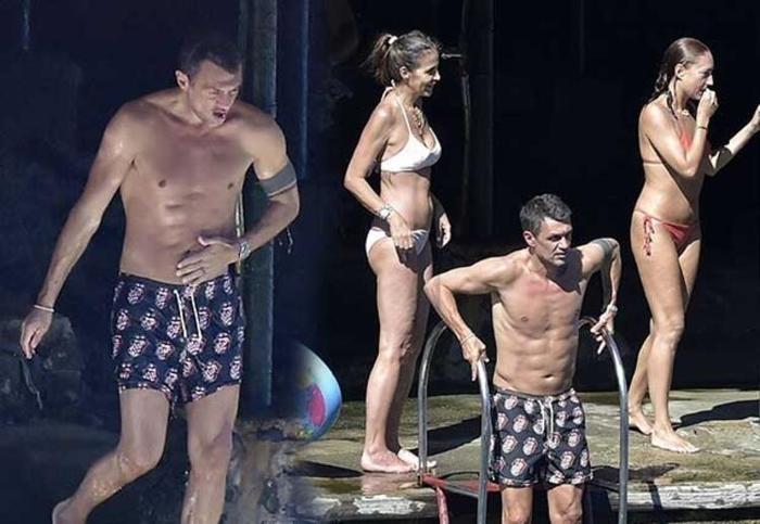 Koronavirüsü yenen Paulo Maldini fit görüntüsüyle dikkat çekti