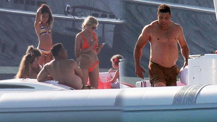 Ronaldo, sevgilisi Celina Locks ile fena yakalandı