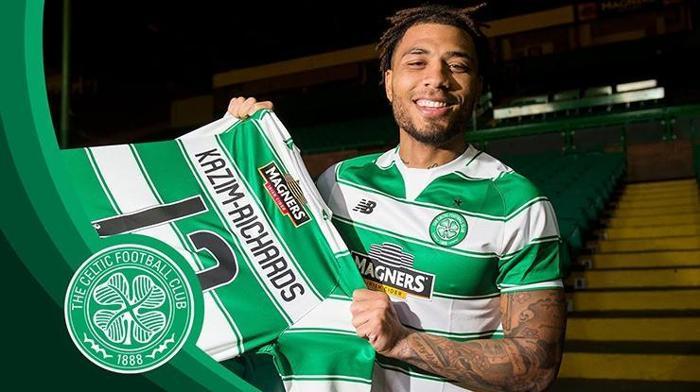 Kazım Richards (2011-12 Olympiakos, 2015-16 Celtic)