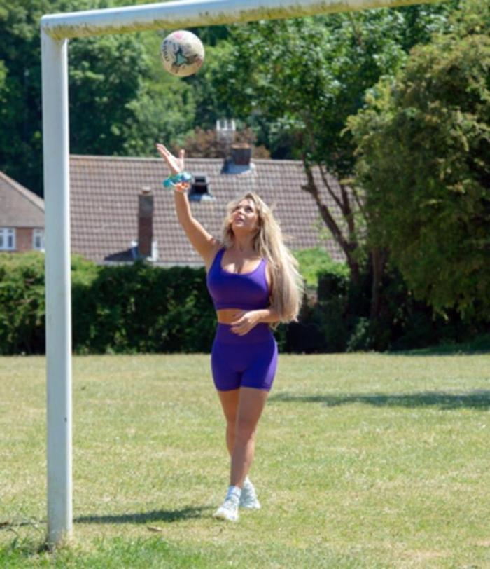 Bianca Gascoignenden futbol şov