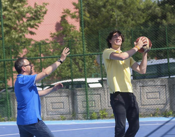 Anıttepe’de 3x3 basketbol maçı