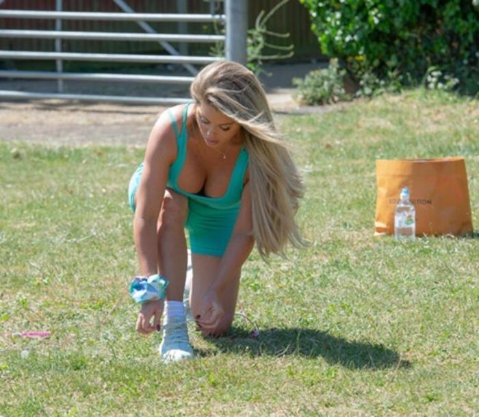 Paul Gascoignein kızı olan Bianca Gascoigne böyle görüntülendi