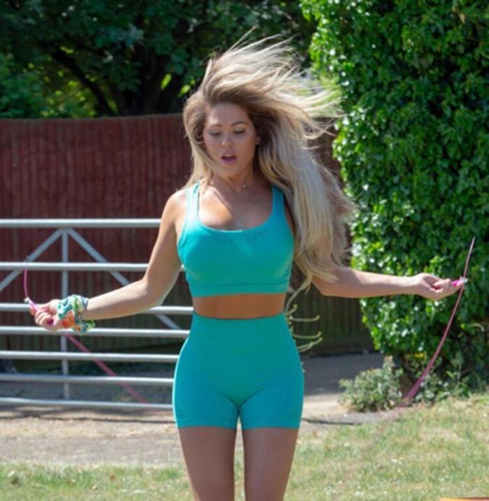 Paul Gascoignein kızı olan Bianca Gascoigne böyle görüntülendi