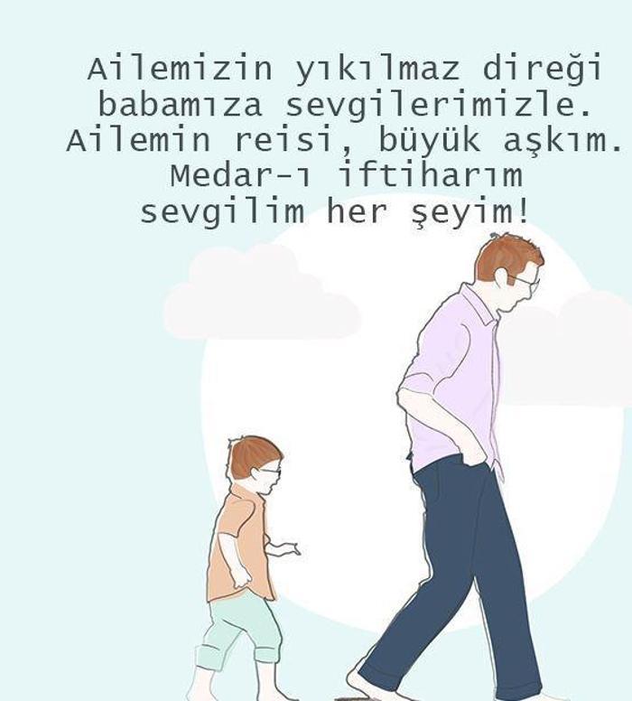 Babalar Günü kutlu olsun 2020 Babalar Günü mesajları En güzel resimli ve anlamlı Babalar günü kutlama sözleri
