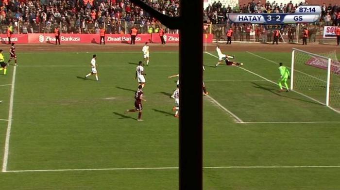 Hatayspor maçında top çıktı mı çıkmadı mı