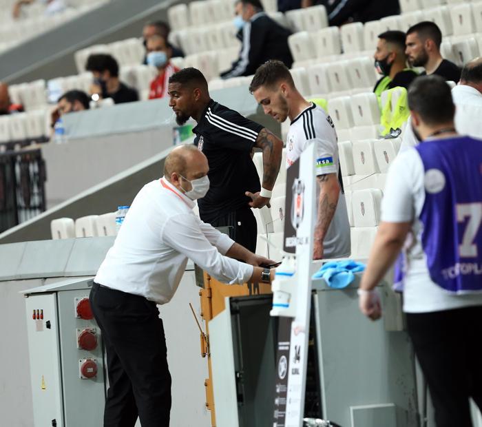 Beşiktaşta Kevin Prince Boatengden formayı yere atma açıklaması