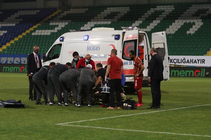 Fernando Muslera ambulansla hastaneye kaldırıldı İşte o anlar...