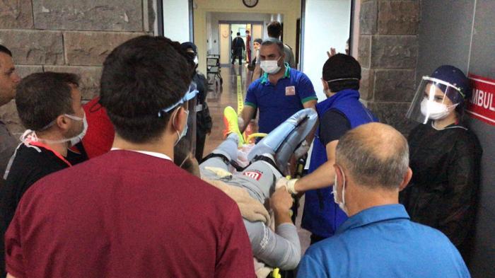 Fernando Muslera ambulansla hastaneye kaldırıldı İşte o anlar...