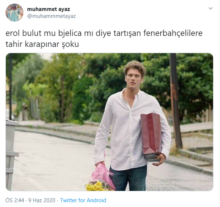 Sosyal medyada olay oldu Luiz Gustavoya Tahir Karapınar şoku