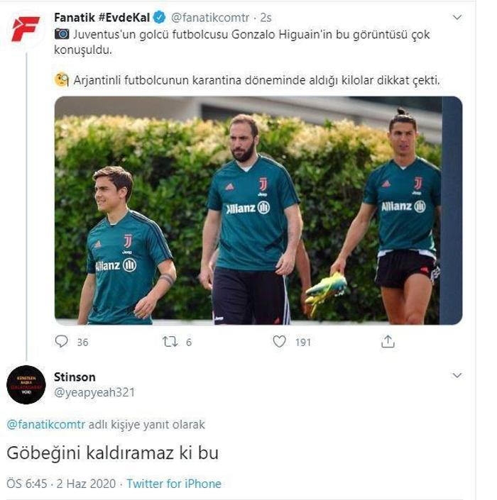 Juventusun golcüsü Gonzalo Higuain şok etti Görenler tanıyamadı