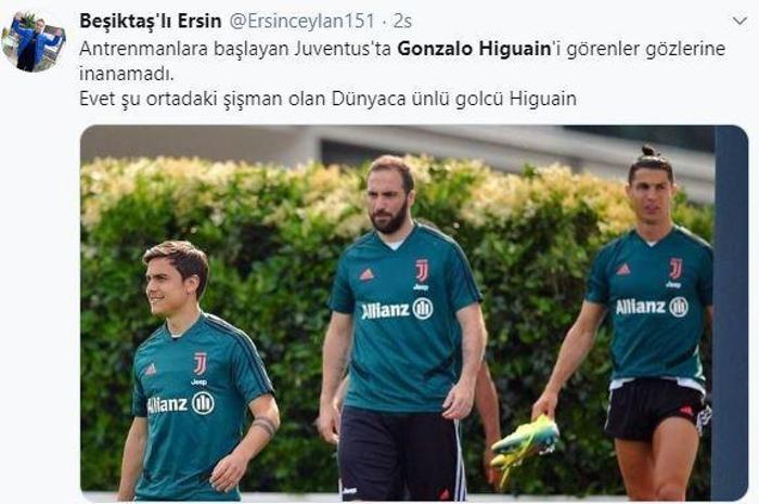 Juventusun golcüsü Gonzalo Higuain şok etti Görenler tanıyamadı