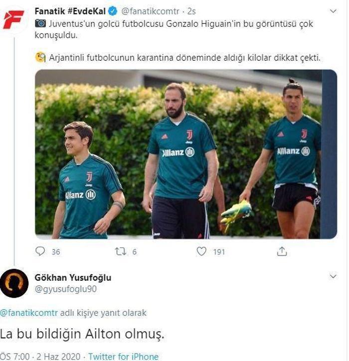 Juventusun golcüsü Gonzalo Higuain şok etti Görenler tanıyamadı