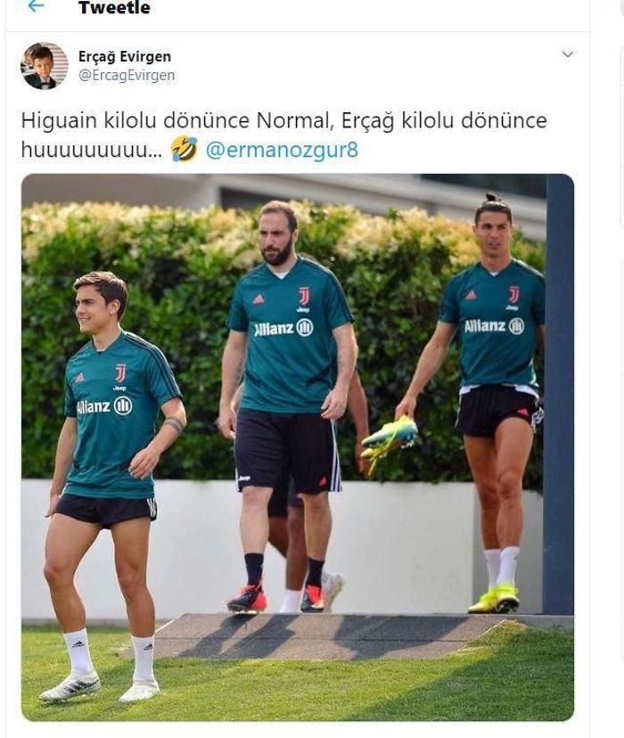 Juventusun golcüsü Gonzalo Higuain şok etti Görenler tanıyamadı