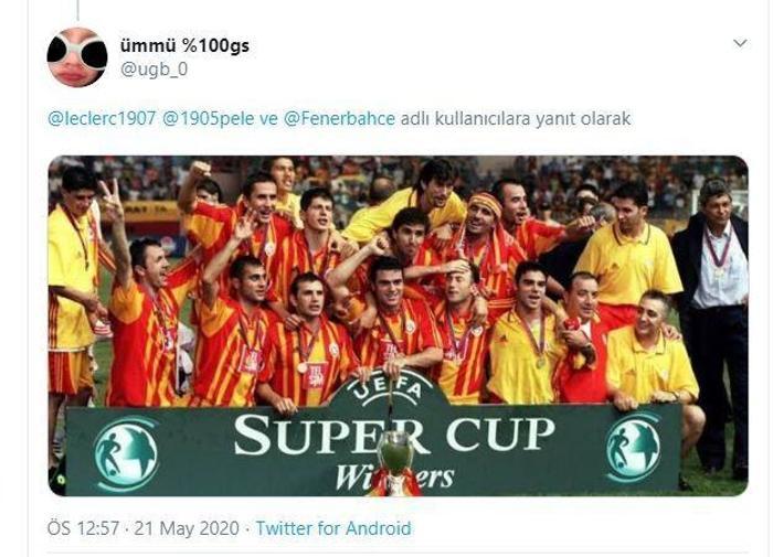 Fenerbahçe ve Galatasaray taraftarı sosyal medyayı ayağa kaldırdı