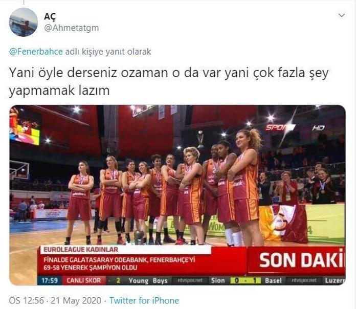 Fenerbahçe ve Galatasaray taraftarı sosyal medyayı ayağa kaldırdı