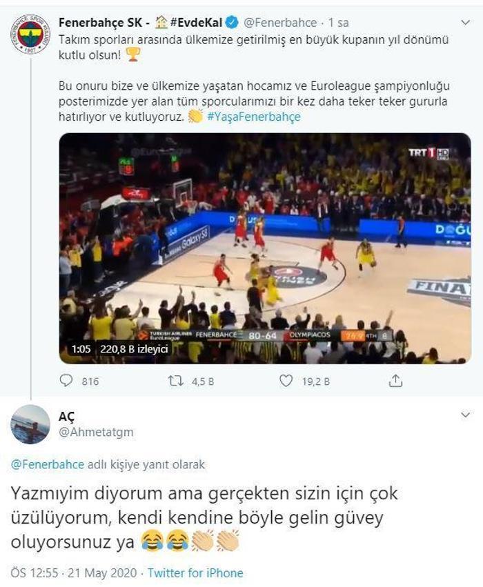 Fenerbahçe ve Galatasaray taraftarı sosyal medyayı ayağa kaldırdı