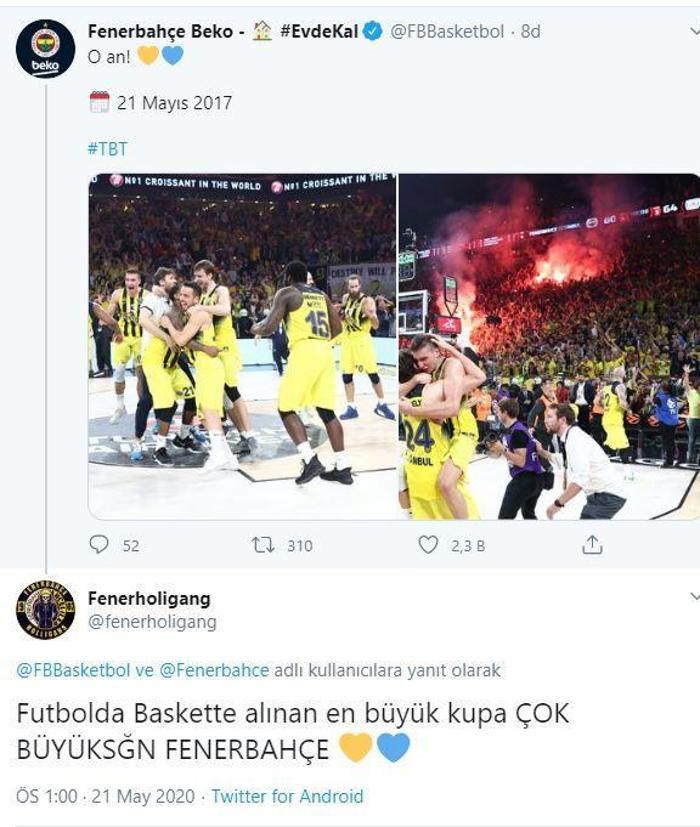 Fenerbahçe ve Galatasaray taraftarı sosyal medyayı ayağa kaldırdı