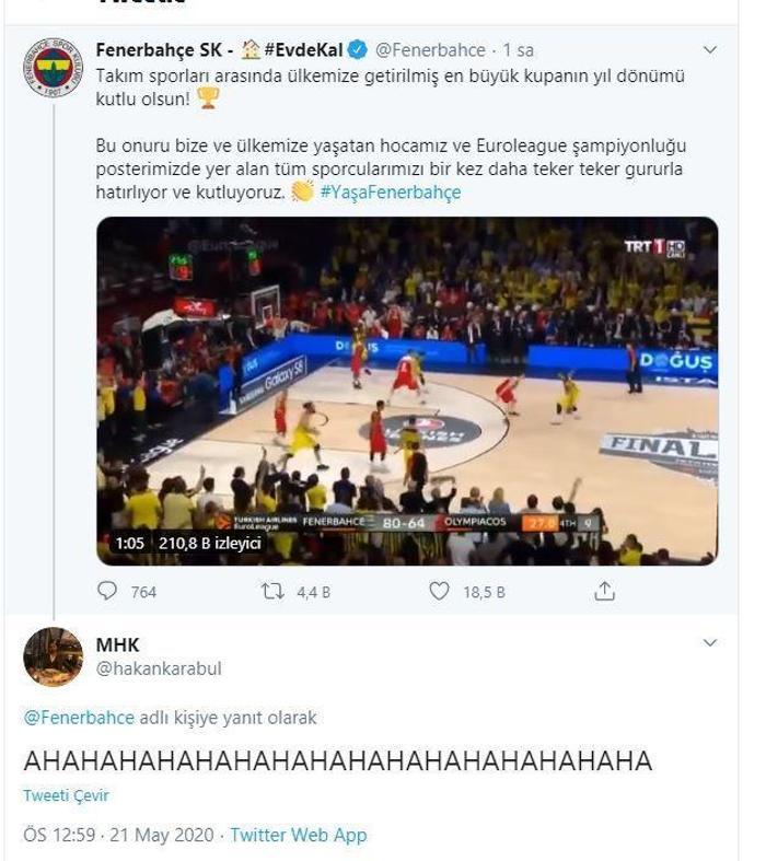 Fenerbahçe ve Galatasaray taraftarı sosyal medyayı ayağa kaldırdı