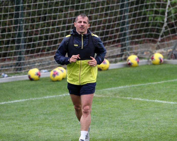 Fenerbahçe pas ve bitiricilik çalışması yaptı İşte o kareler