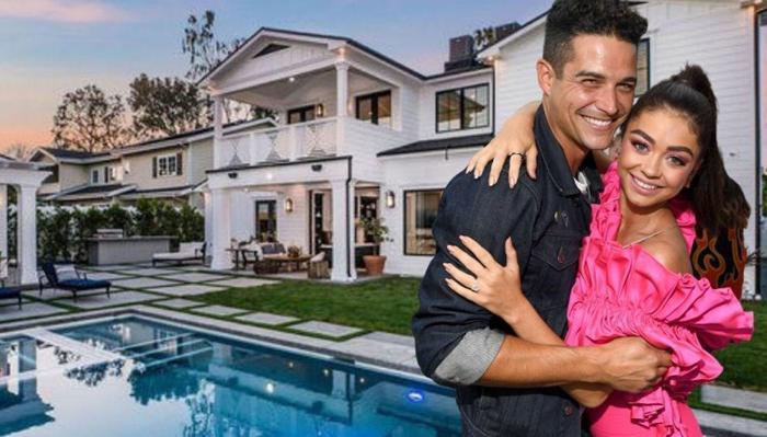 Sarah Hyland ve Well Adamsın 28 milyon TLlik yeni malikanesi