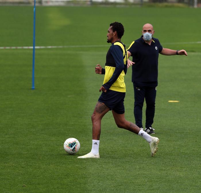Fenerbahçe pas ve bitiricilik çalışması yaptı İşte o kareler