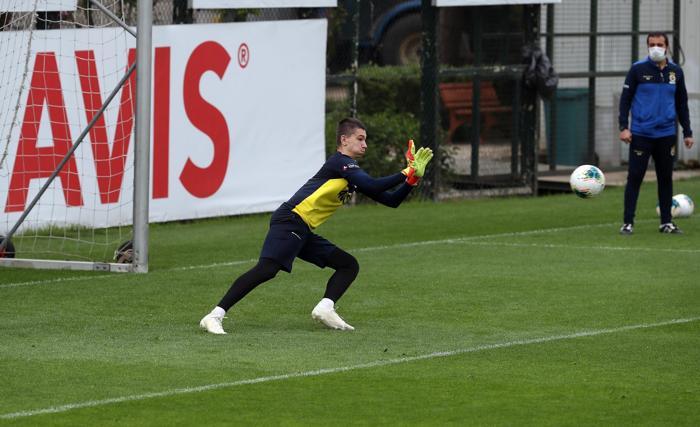 Fenerbahçe pas ve bitiricilik çalışması yaptı İşte o kareler