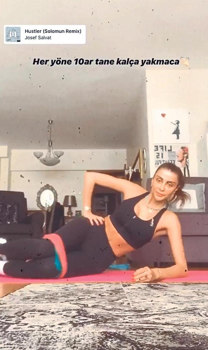 Özgeden online spor dersi