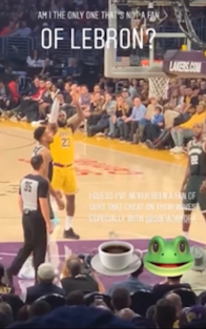 LeBron James için eşini Sofia Jamora ile aldattı iddiası