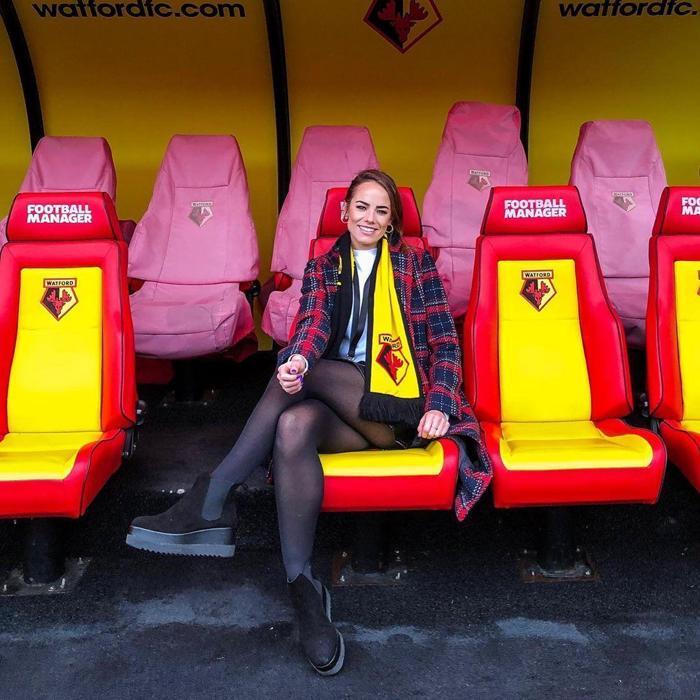 Watfordın yeni sosyal medya spikeri Emma Conybeare