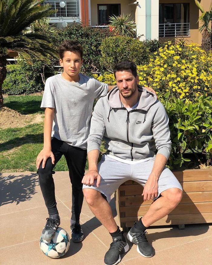 Hakan Balta ve oğlu Çağrı