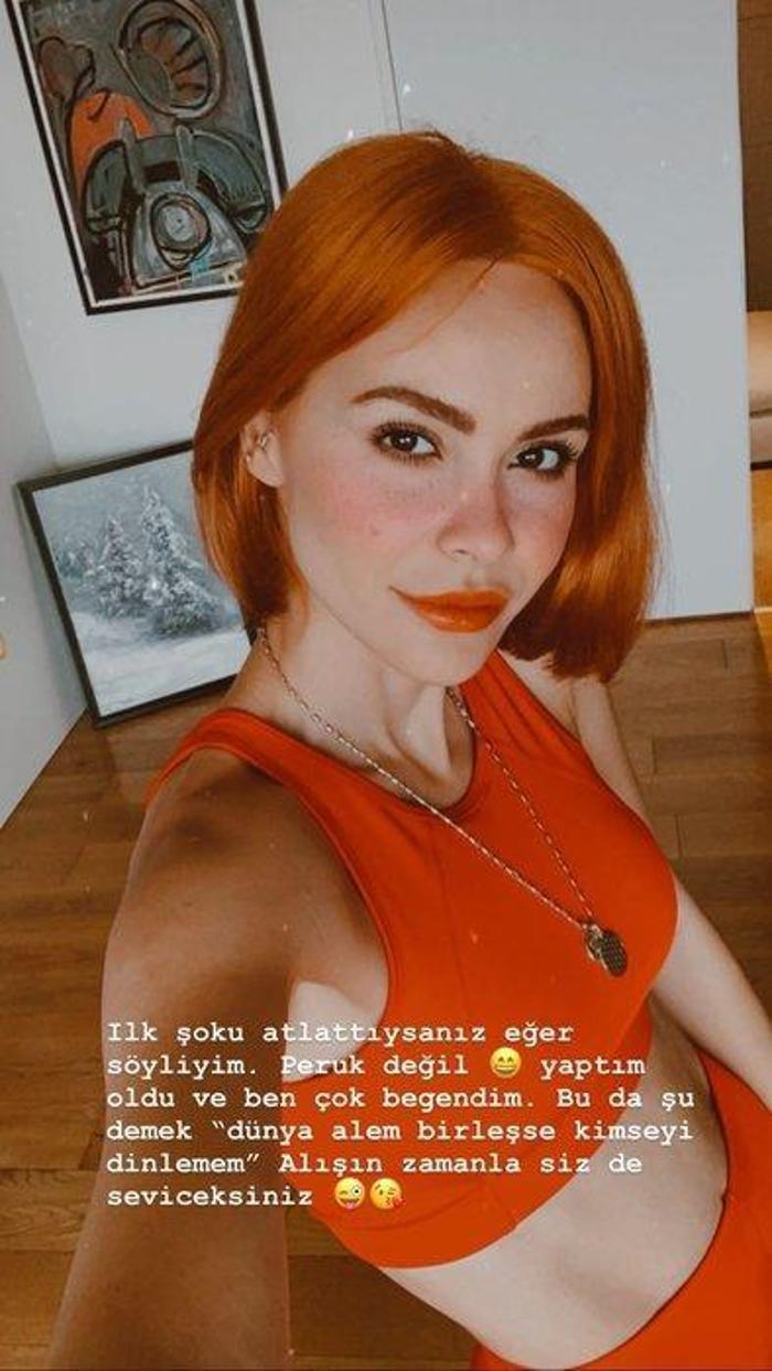 Volkan Demirelin eşi Zeynep Demirel imaj değiştirdi