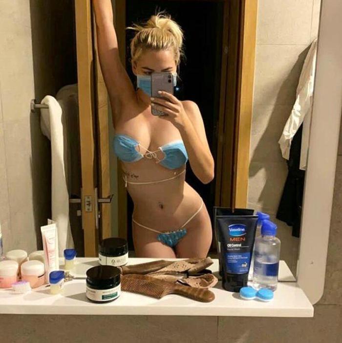 Rus mankenlerin başlattığı karantikini akımına tepki yağdı