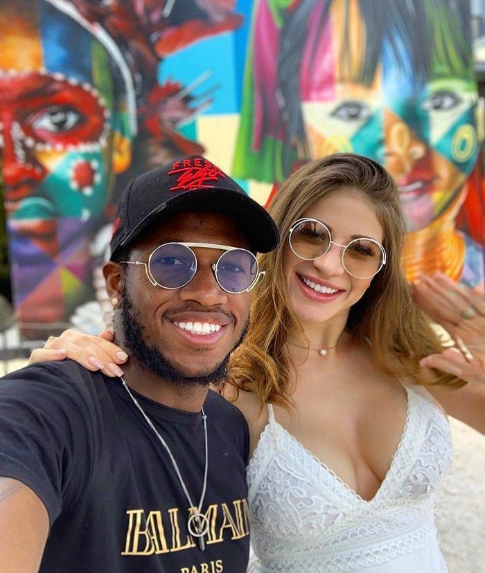 Futbol dünyasının en farklı çifti: Fred & Monique Salum